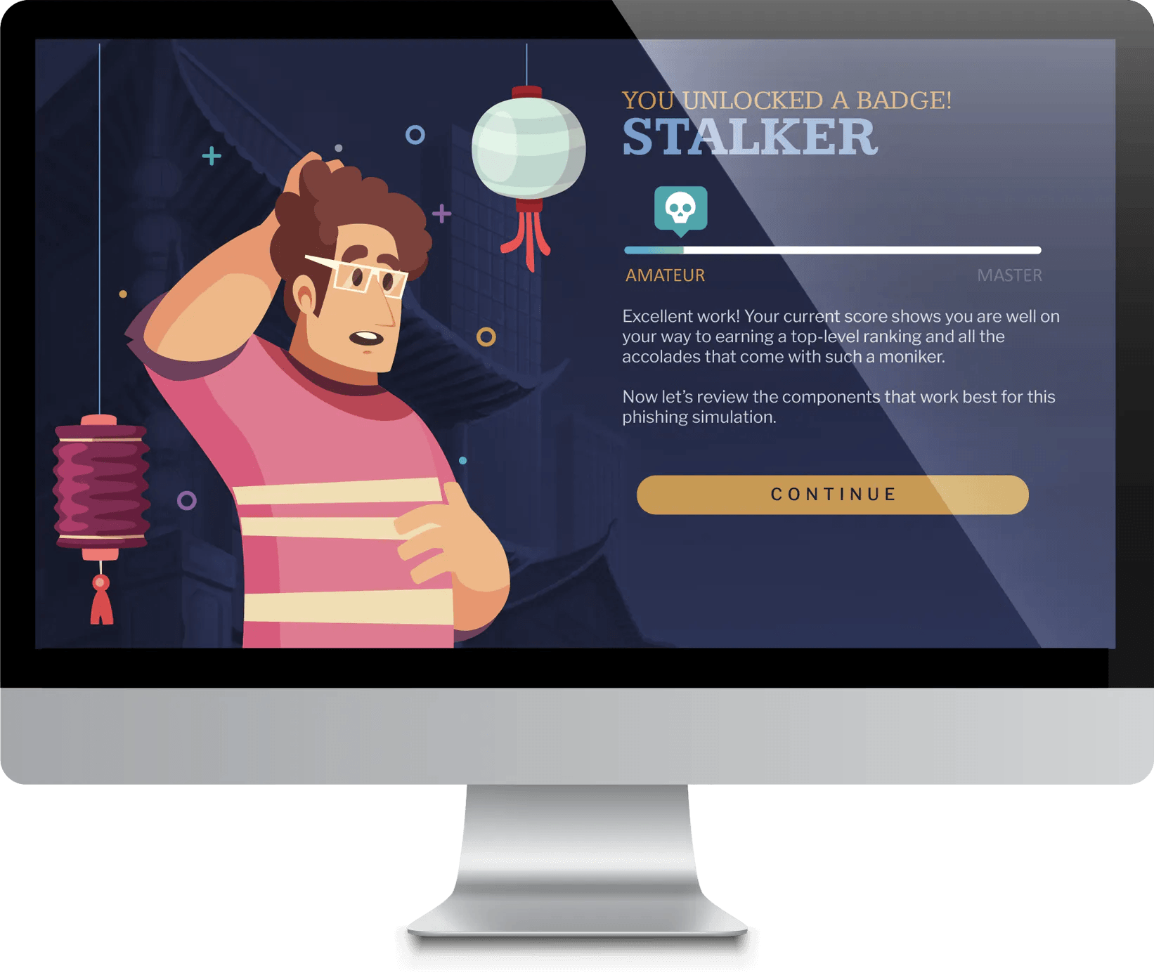 Monitor computadora de escritorio